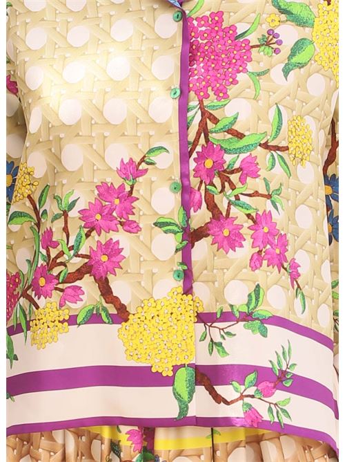 tailored flowered shirt Laboratorio Capri | ANAISRIGAVIOLA